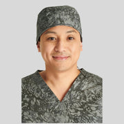 Cherokee Unisex Print Scrub Hat in Mineral Waves