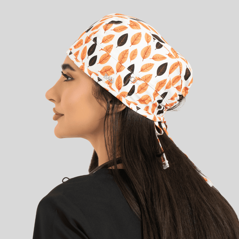 Funky Caps in Autumn Leaves - Unisex