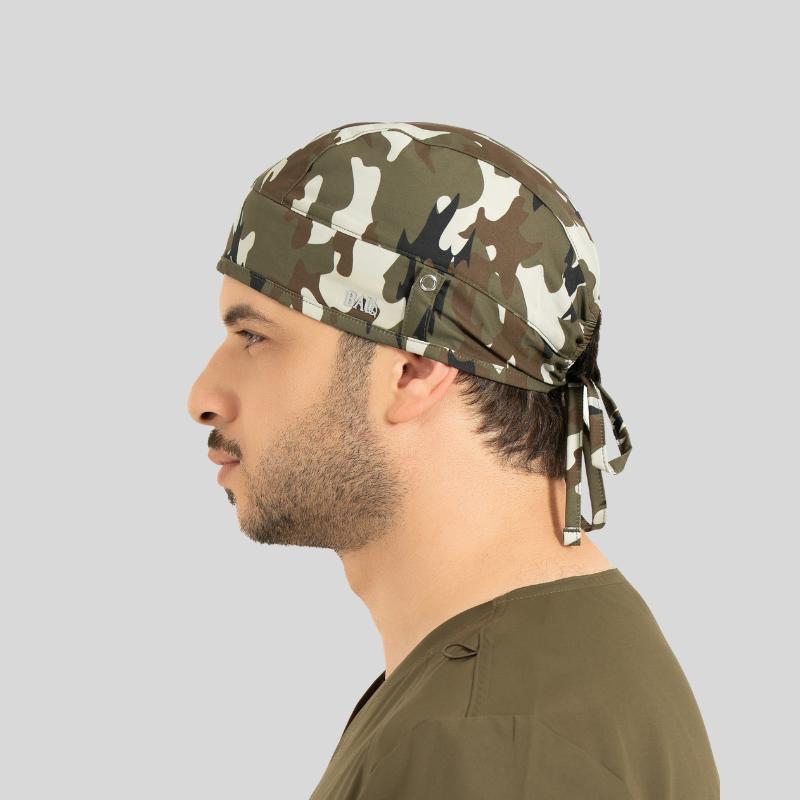 Funky Caps in Olive Camo - Unisex