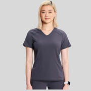 Infinity Women's V-Neck Knit Scrub Set