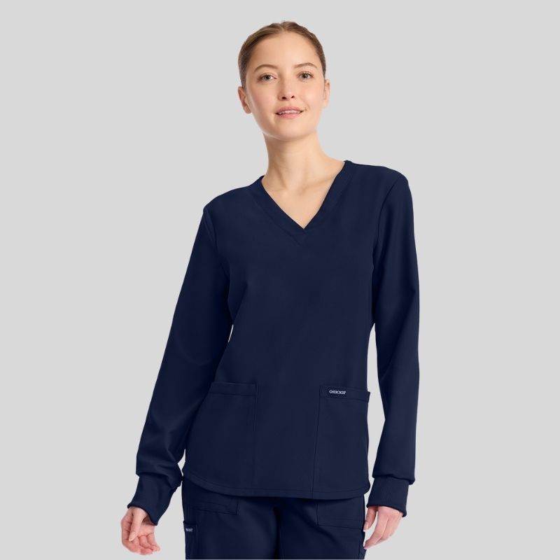 Cherokee Originals Women's Long Sleeve Scrub Set