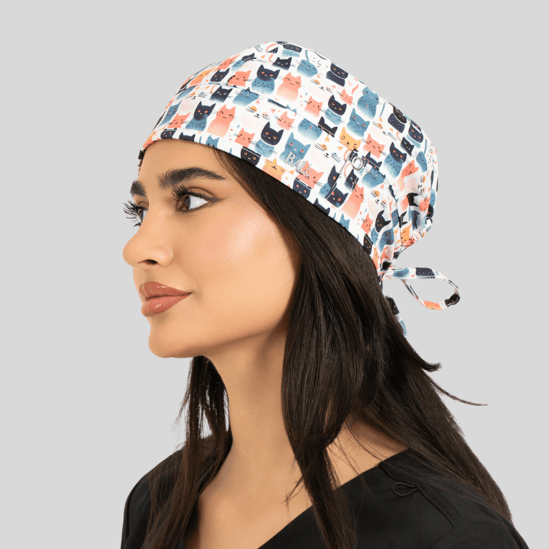 Funky Caps in Little Cats - Unisex
