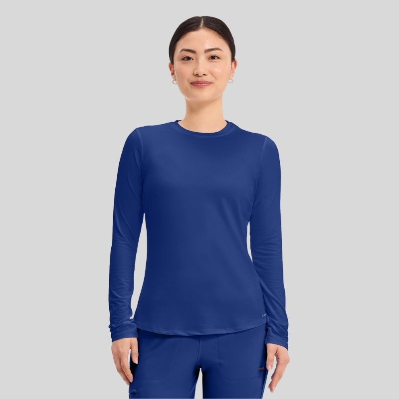Women's Long Sleeve Underscrub Knit Tee