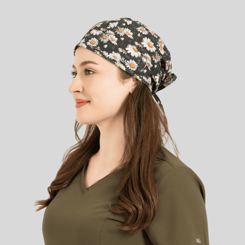 Funky Caps in Spring Daisies - Unisex