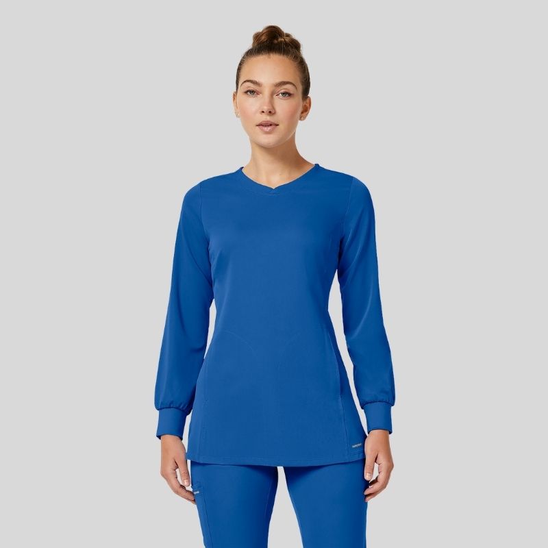 Fatima & Rebecca Long Sleeve Women’s Scrub Set