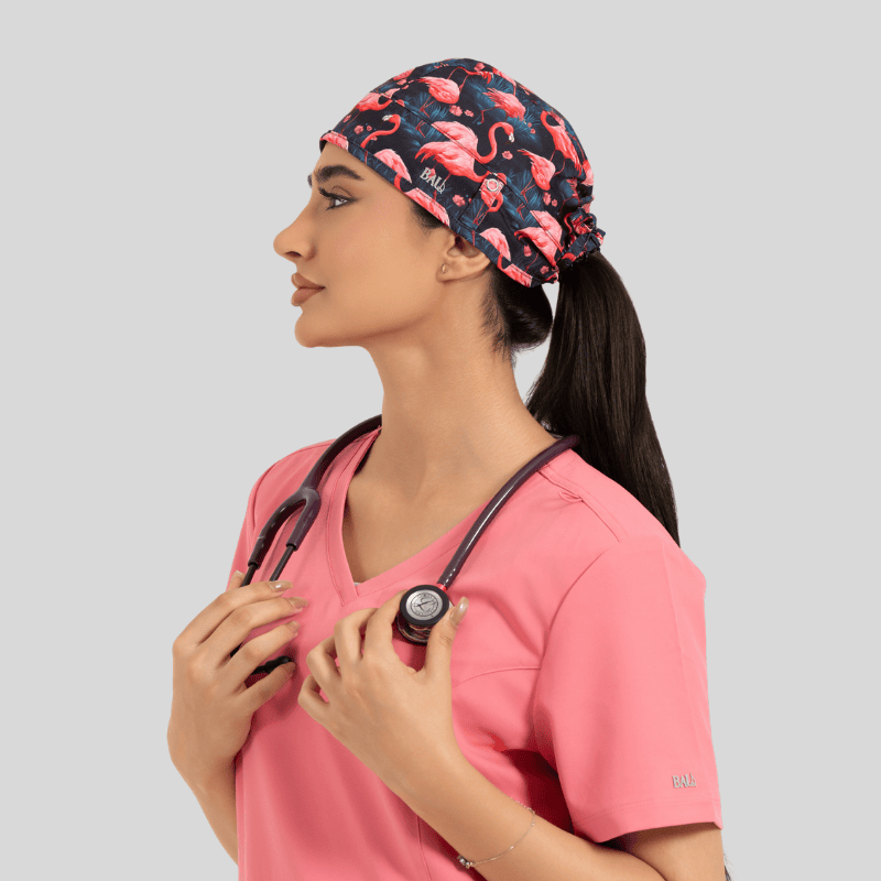 Funky Caps in Flamingos - Unisex