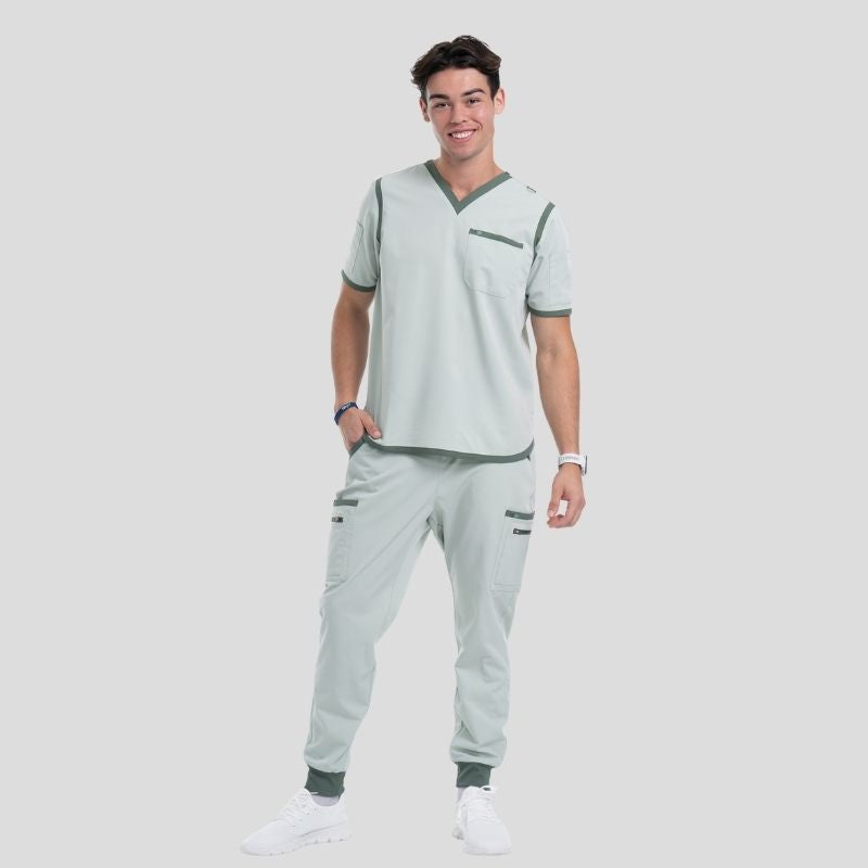 Tango V Neck & Jogger Pant Men’s Scrub Set