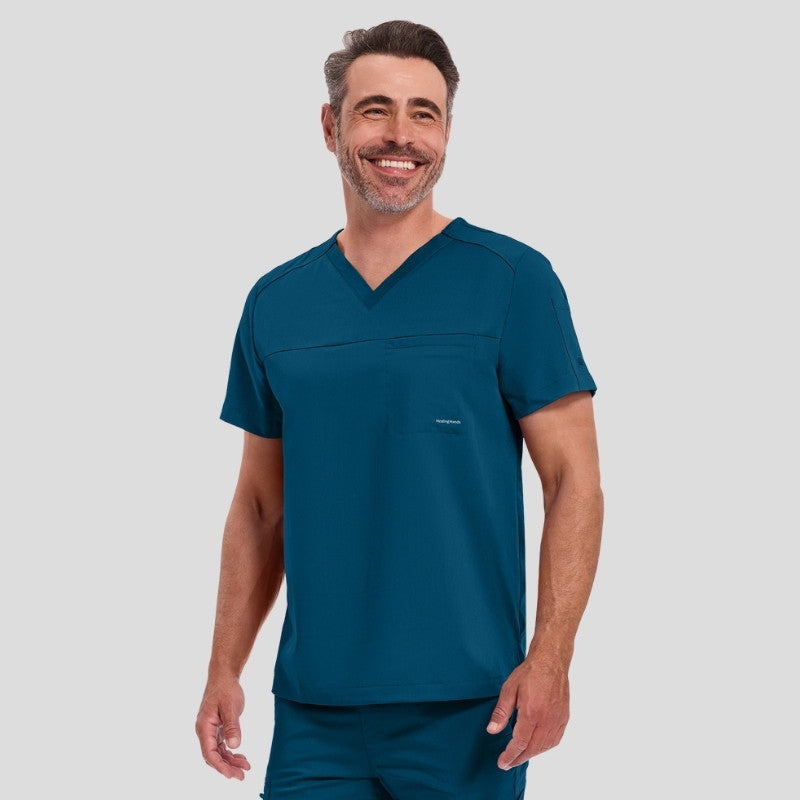 Purple Label Justin & Daniel Men's Scrub Set
