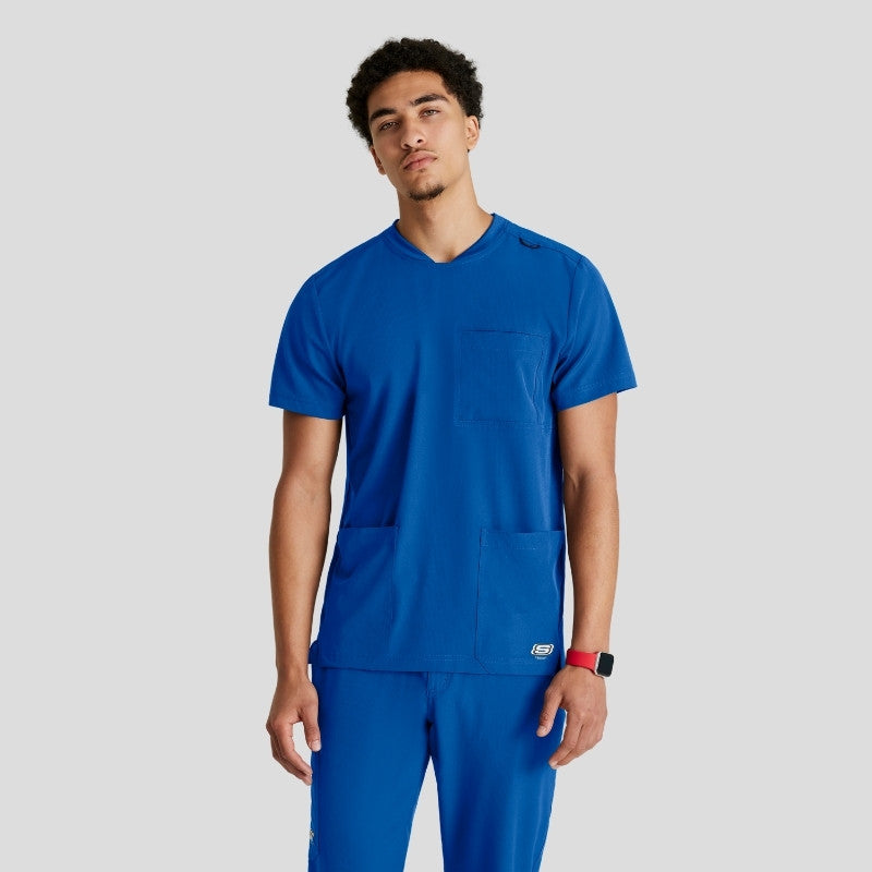 Crew Neck Jogger Men's Scrub Set