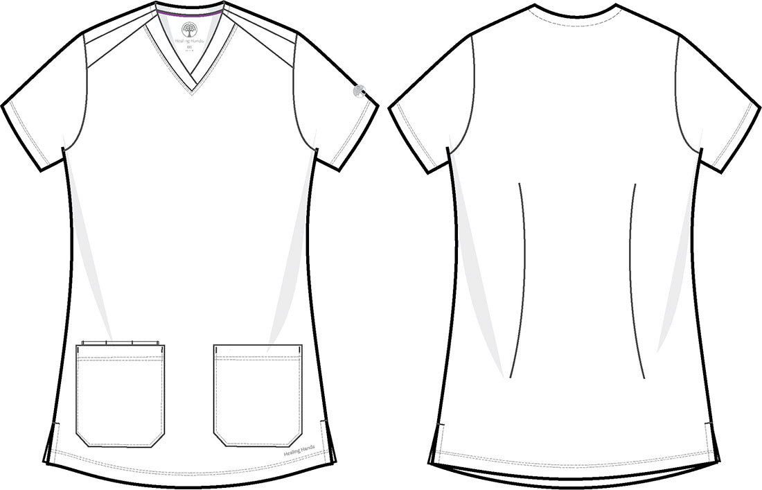 Purple Label Jill & Tamara  Women’s Scrub Set