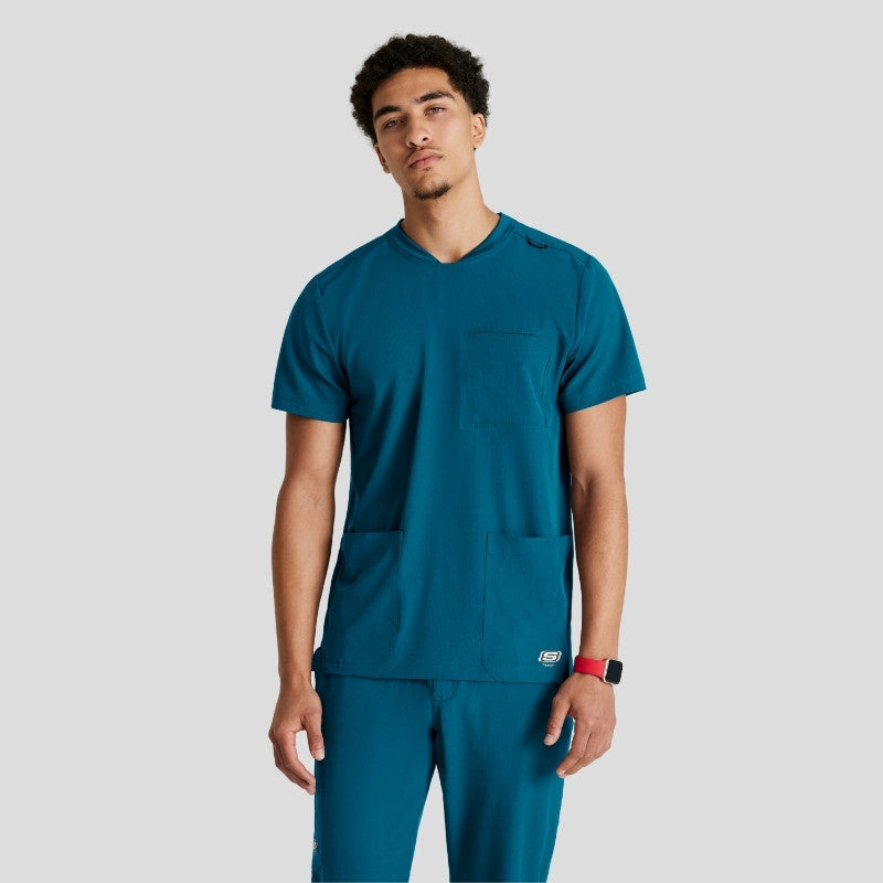 Crew Neck Jogger Men's Scrub Set