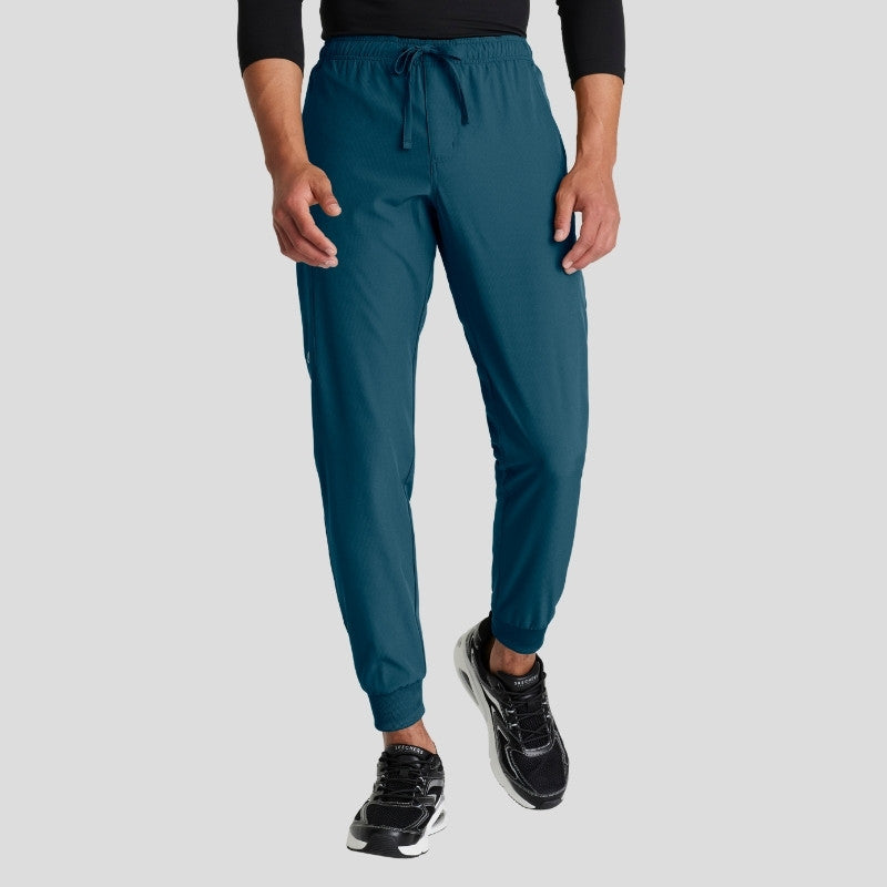 Crew Neck Jogger Men's Scrub Set
