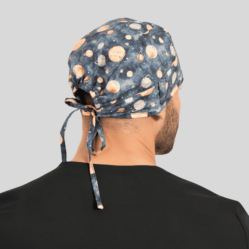Funky Caps in Space Astroids / Grey - Unisex