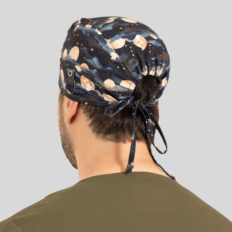Funky Caps in Full Moon Night - Unisex