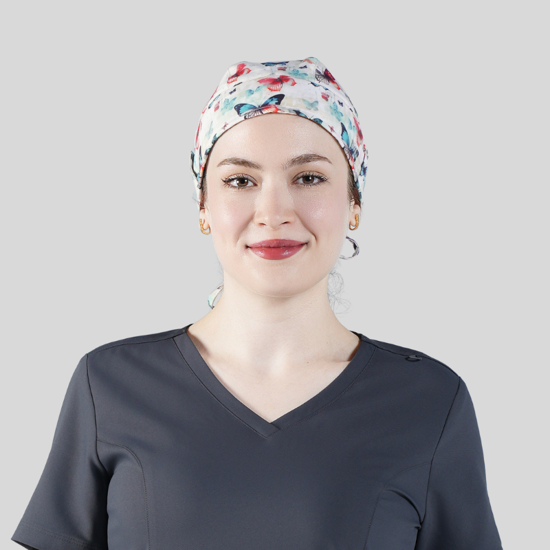 Unisex Head Cap in Little Butterflies