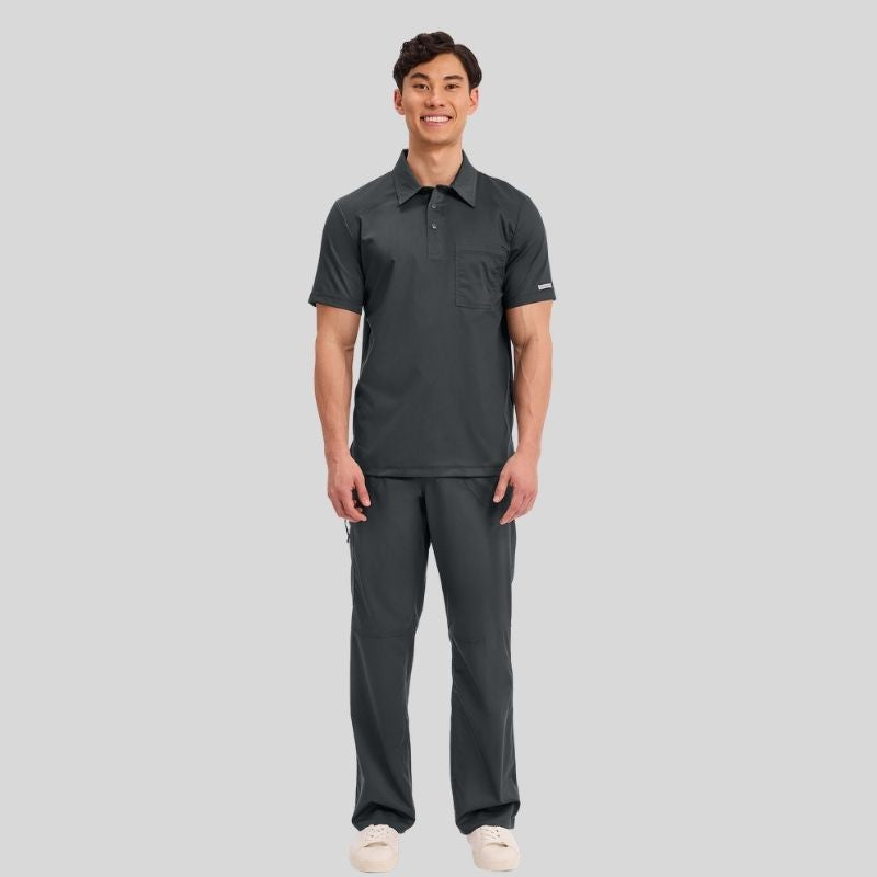 WorkWear Revolution Men's Polo Scrub Set