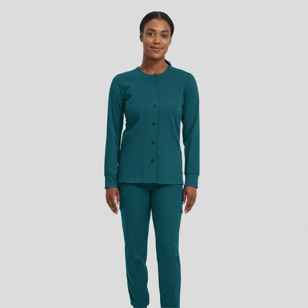 Purple Label Daisy & Tamara Women's Scrub Set