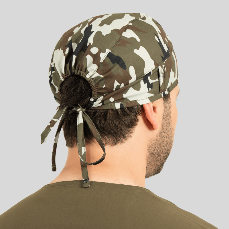 Funky Caps in Olive Camo - Unisex