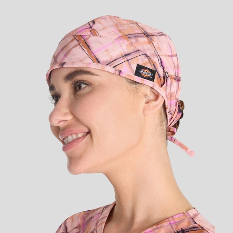 Print Scrub Hat Paint By Plaid
