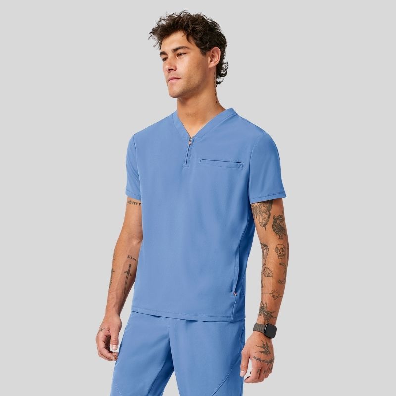 Infinity Men's Knit Scrub Set