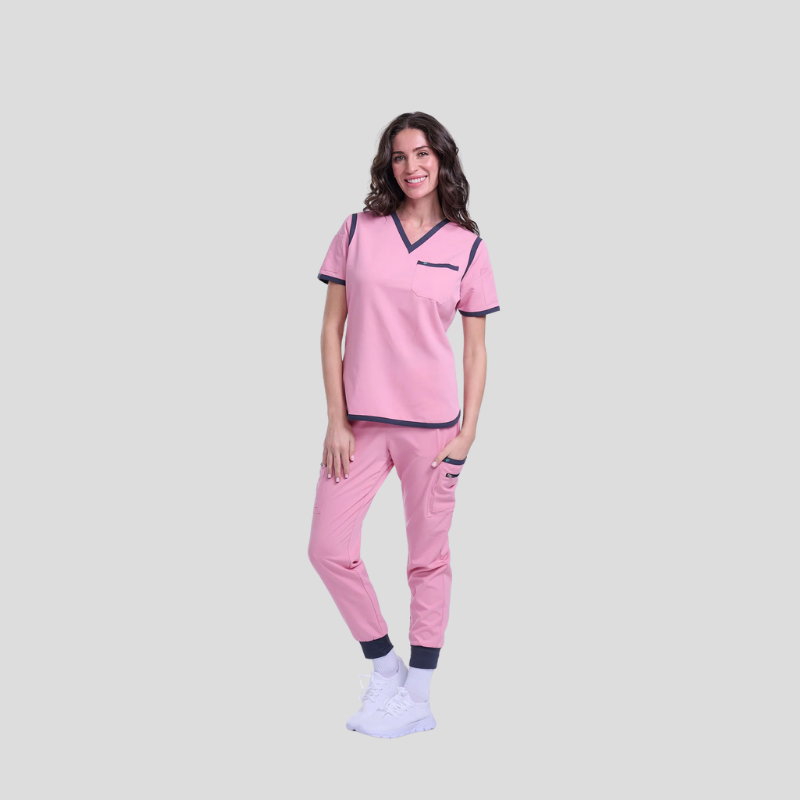 Tango V Neck & Jogger Pant Women’s Scrub Set