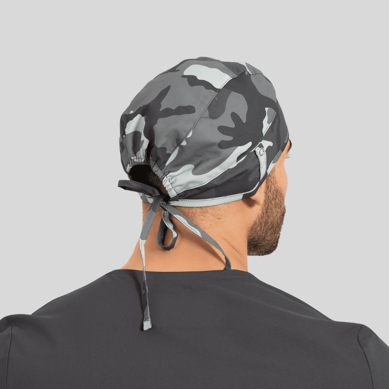 Funky Caps in Grey Camo - Unisex