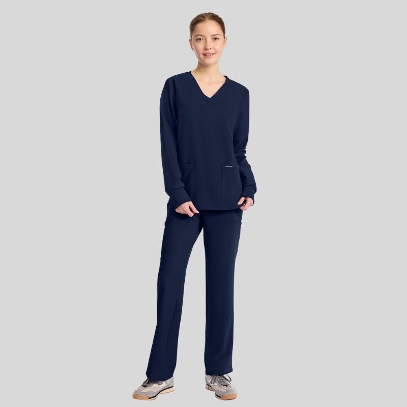 Cherokee Originals Women's Long Sleeve Scrub Set