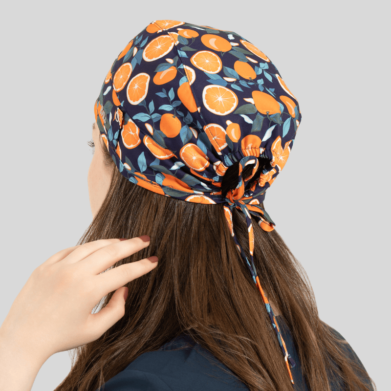Funky Caps in Fresh Oranges - Unisex