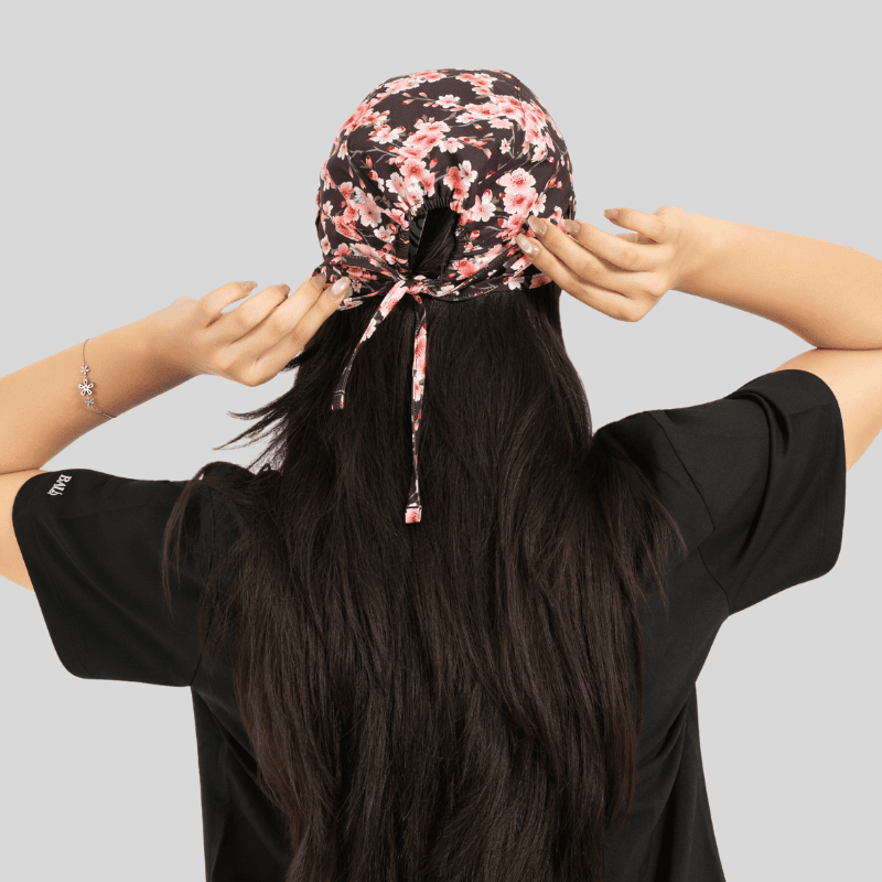 Funky Caps in Japanese Blossoms - Unisex