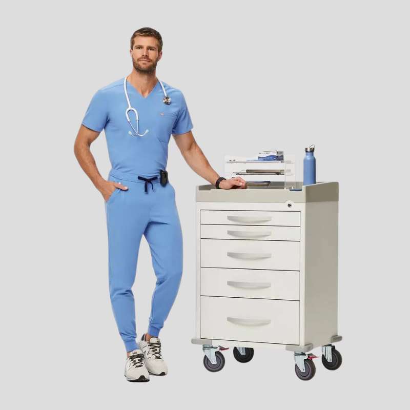 Leon & Tansen Jogger Men Scrub Set