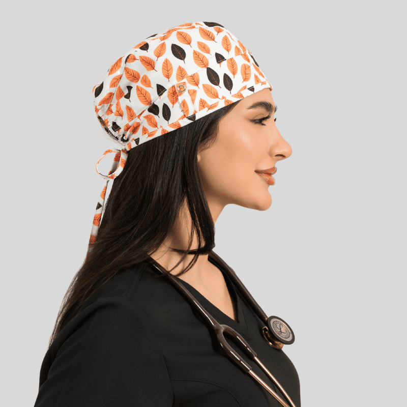 Funky Caps in Autumn Leaves - Unisex