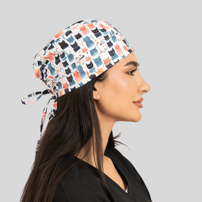 Funky Caps in Little Cats - Unisex