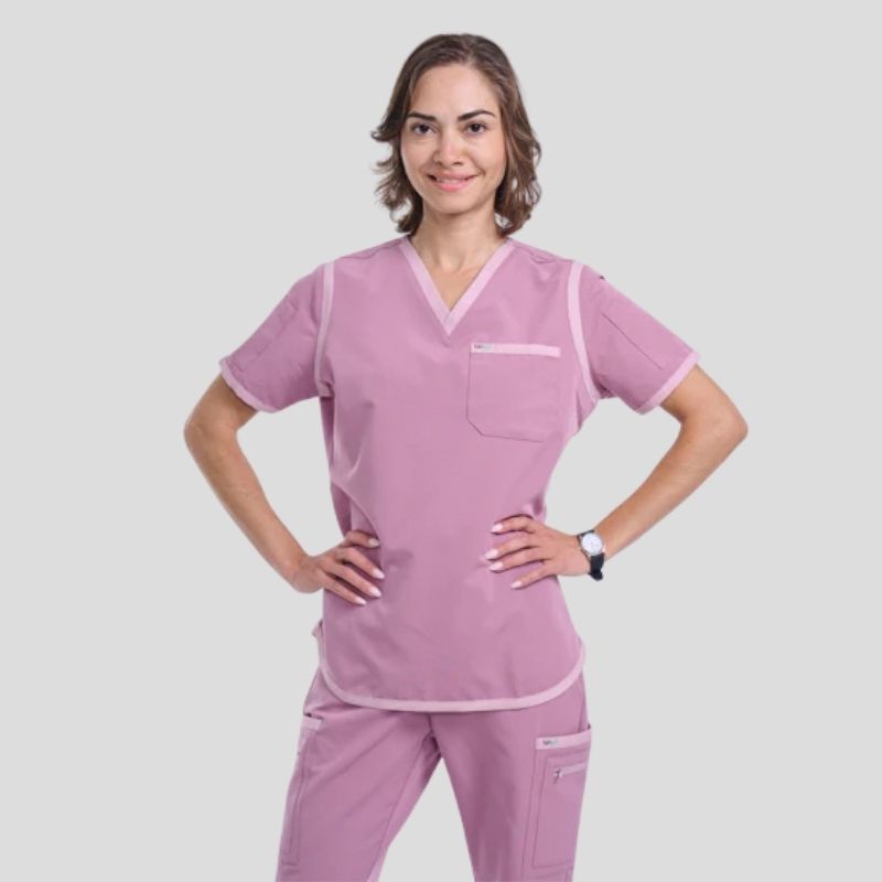 Tango V Neck & Straight Pant Women’s Scrub Set
