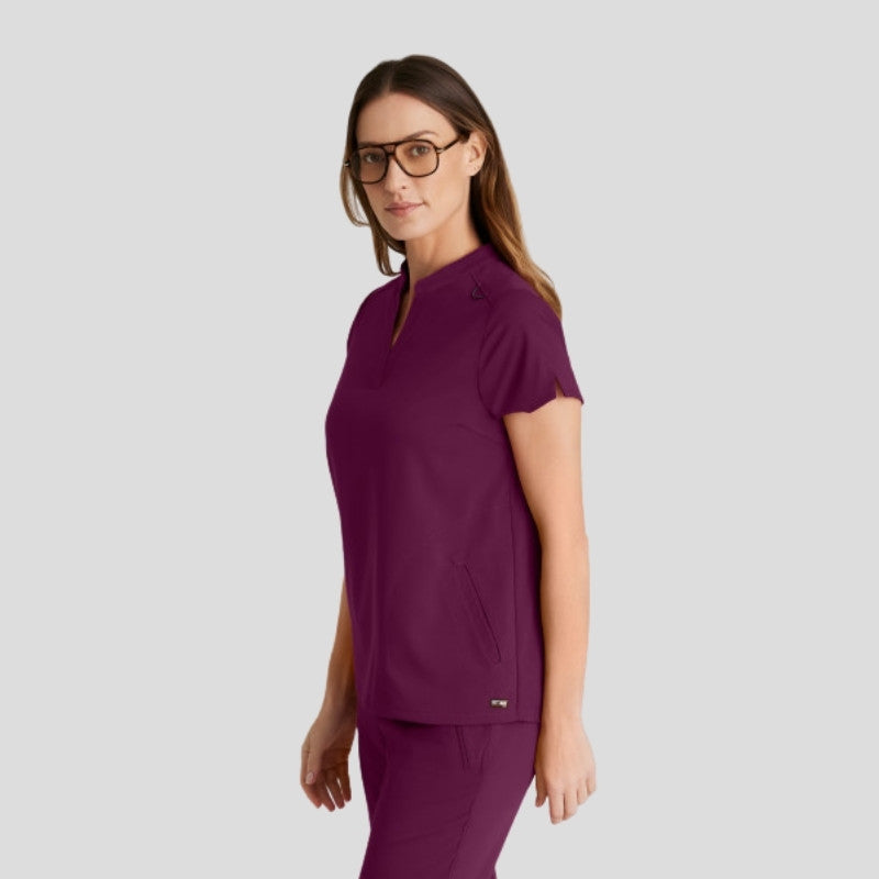 Avery & Serena Stretch Women’s Scrubs Set