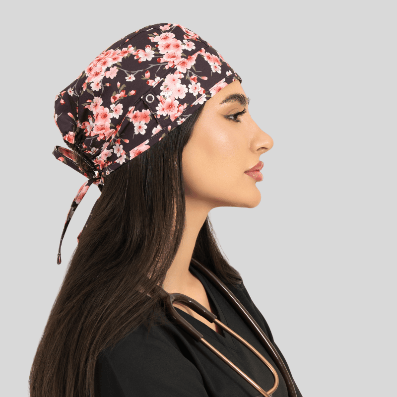 Funky Caps in Japanese Blossoms - Unisex