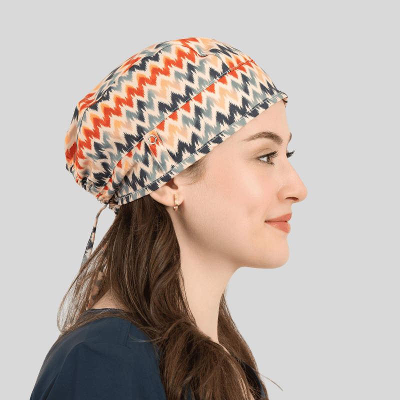 Funky Caps in Chevron Colors - Unisex