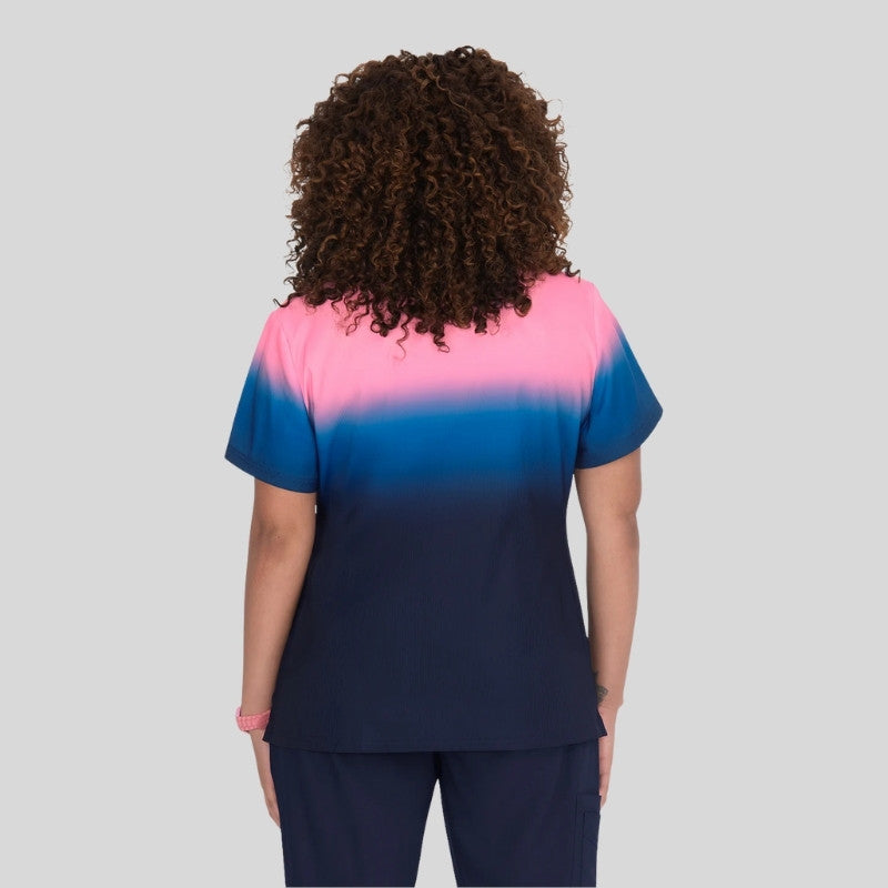 Ombre Reform & Peace Women's Scrub Set