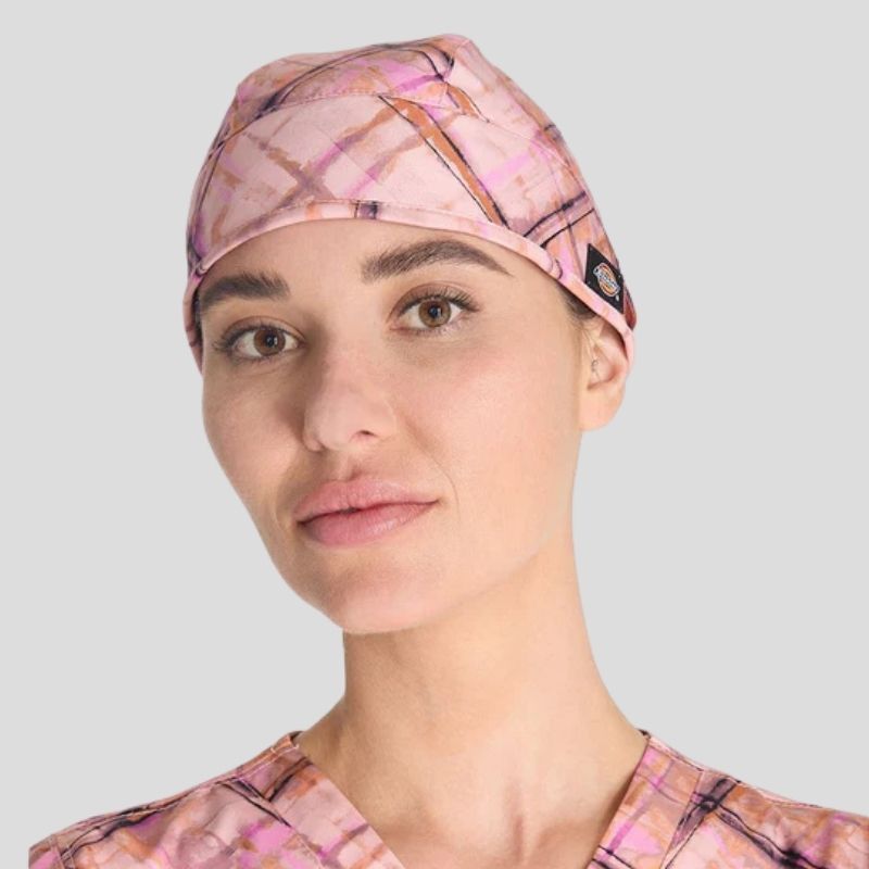 Print Scrub Hat Paint By Plaid