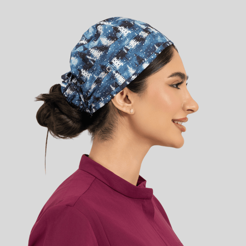Funky Caps in Snow Forest - Unisex