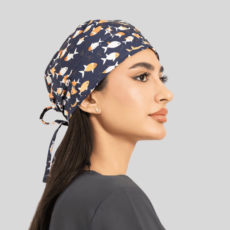 Funky Caps in Goldfish Party - Unisex