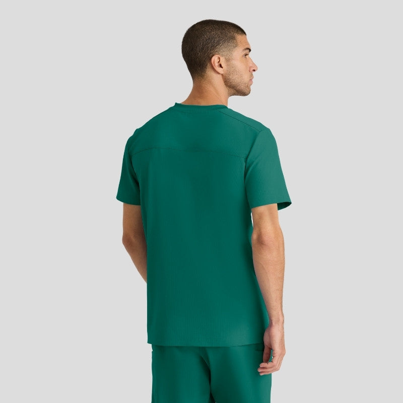 Crew Neck Jogger Men's Scrub Set