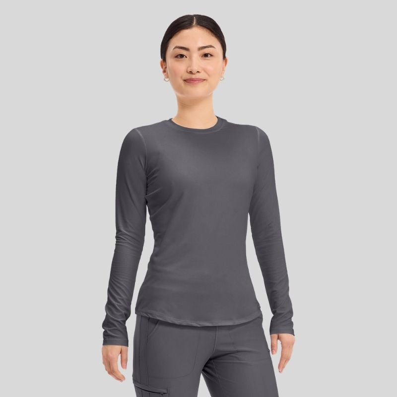 Women's Long Sleeve Underscrub Knit Tee