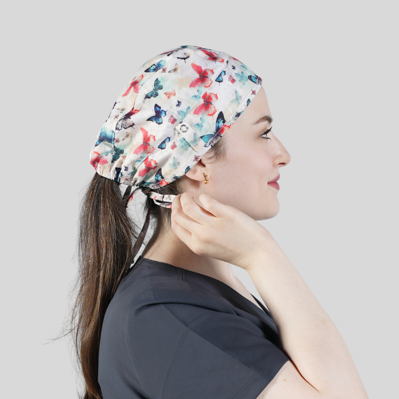 Unisex Head Cap in Little Butterflies