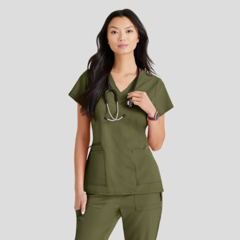 Barco Unify V Neck Women’s Scrub Set