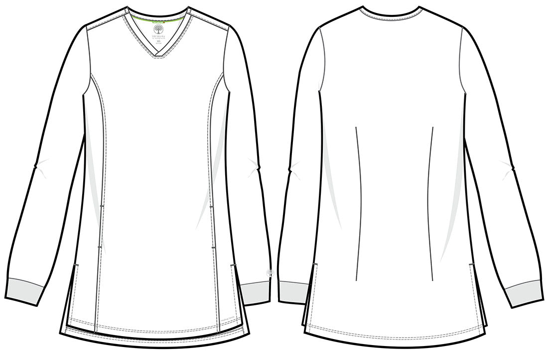 Fatima & Rebecca Long Sleeve Women’s Scrub Set