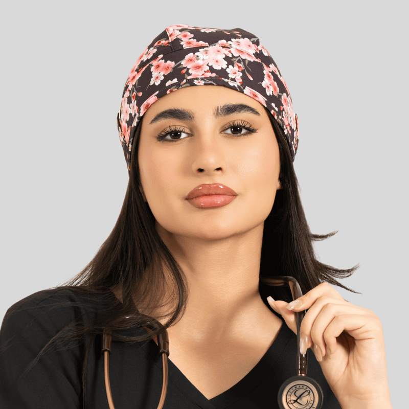 Funky Caps in Japanese Blossoms - Unisex