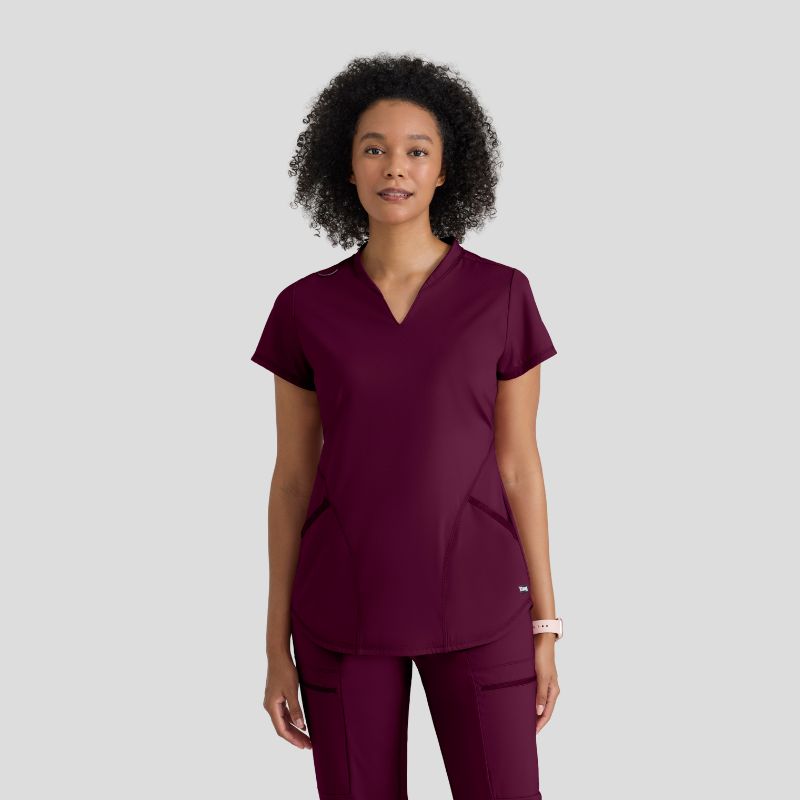 Grey’s Anatomy Knit Women’s Scrub Set