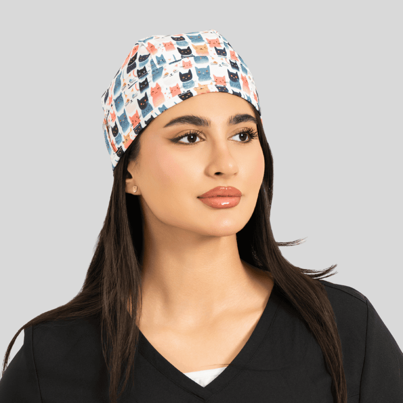 Funky Caps in Little Cats - Unisex