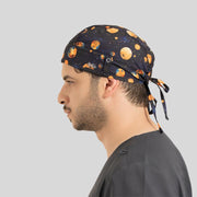 Funky Caps in Space Astroids / Navy - Unisex