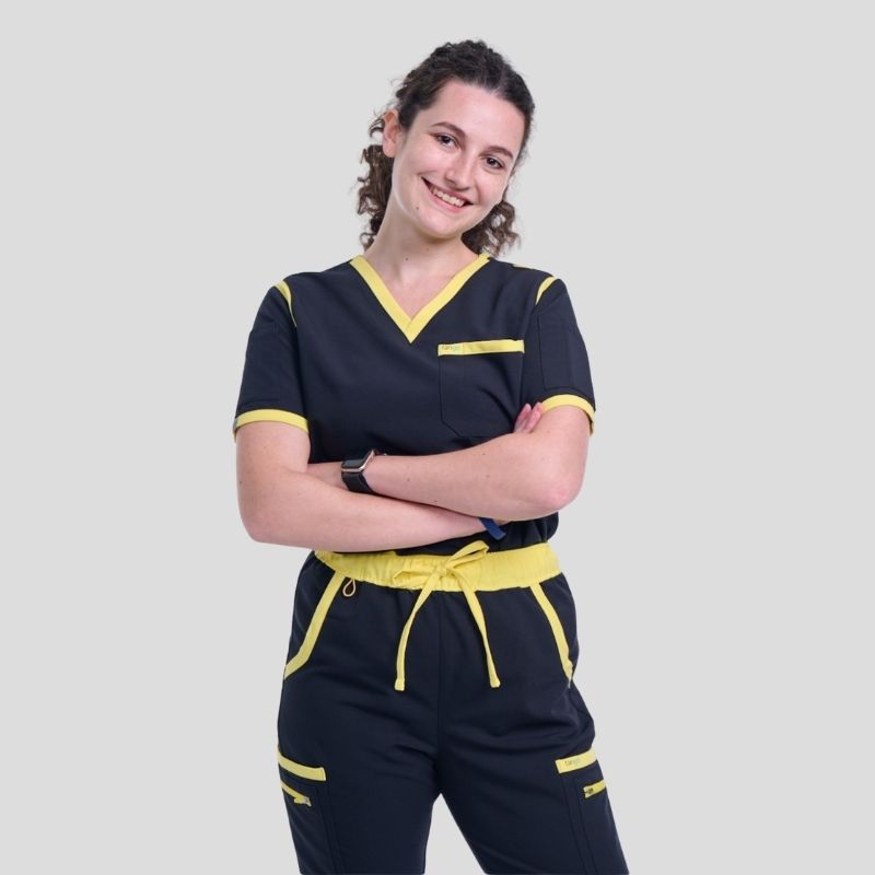 Tango V Neck & Straight Pant Women’s Scrub Set